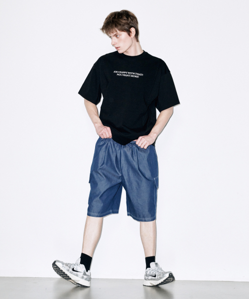 COLD BLANKET（コールドブランケット）の「ノエル アウトサイドシム 半袖 スウェット ブラック Tシャツ（Tシャツ/カットソー・レディース・その他・FREE）」の12枚目の写真