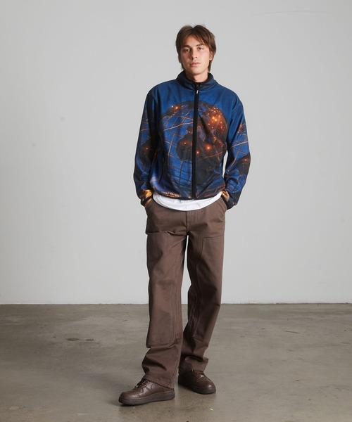 HUF（ハフ）の「FLUSHING POLAR FLEECE JACKET（ブルゾン・メンズ・マルチ・XL/L/M/S）」の8枚目の写真