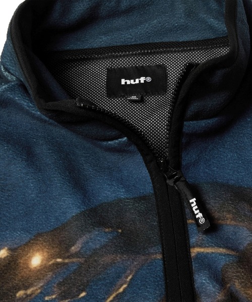 HUF（ハフ）の「FLUSHING POLAR FLEECE JACKET（ブルゾン・メンズ・マルチ・XL/L/M/S）」の9枚目の写真