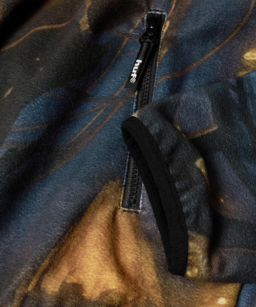 HUF（ハフ）の「FLUSHING POLAR FLEECE JACKET（ブルゾン・メンズ・マルチ・XL/L/M/S）」の11枚目の写真