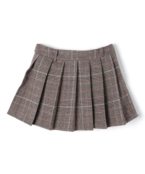 M DOLLY(エムドリー)の「Tartan wendy mini skirt / タータンウェンディミニスカート(スカート・レディース・ブラウン/グレー・S/M)」の18枚目の写真