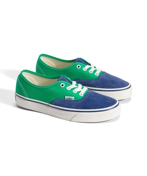 VANS(バンズ)の「バンズ 【 Vans 】- スニーカー【VANS Authentic GREEN NAVY VN000EHHNVY】(スニーカー・メンズ・グリーン・27.0cm/26.0cm/28.0cm/27.5cm)」の1枚目の写真