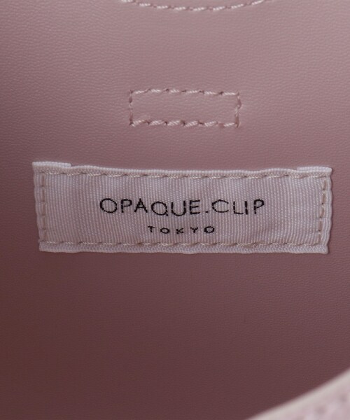OPAQUE.CLIP(オペークドットクリップ)の「【2WAY/軽量】ワンハンドルショルダーバッグ(ハンドバッグ・レディース・ブラック/ライトグレー/ピンク系・00)」の14枚目の写真