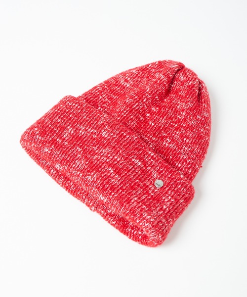 RACAL(ラカル)の「Colored Heather Knit Watch / カラー杢ニットワッチ(ニットキャップ/ビーニー・レディース・ネイビー/レッド/ブラック/ライトイエロー/サックスブルー・FREE)」の12枚目の写真