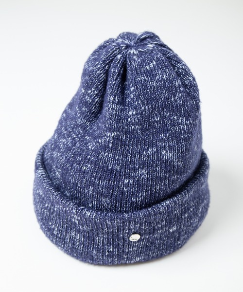 RACAL(ラカル)の「Colored Heather Knit Watch / カラー杢ニットワッチ(ニットキャップ/ビーニー・レディース・ネイビー/レッド/ブラック/ライトイエロー/サックスブルー・FREE)」の18枚目の写真