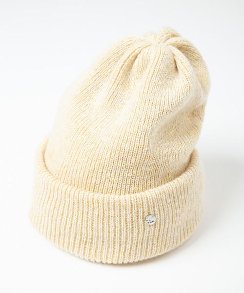 RACAL(ラカル)の「Colored Heather Knit Watch / カラー杢ニットワッチ(ニットキャップ/ビーニー・レディース・ネイビー/レッド/ブラック/ライトイエロー/サックスブルー・FREE)」の20枚目の写真