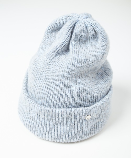 RACAL(ラカル)の「Colored Heather Knit Watch / カラー杢ニットワッチ(ニットキャップ/ビーニー・レディース・ネイビー/レッド/ブラック/ライトイエロー/サックスブルー・FREE)」の21枚目の写真