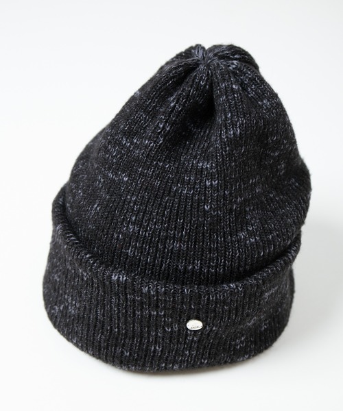 RACAL(ラカル)の「Colored Heather Knit Watch / カラー杢ニットワッチ(ニットキャップ/ビーニー・レディース・ネイビー/レッド/ブラック/ライトイエロー/サックスブルー・FREE)」の22枚目の写真