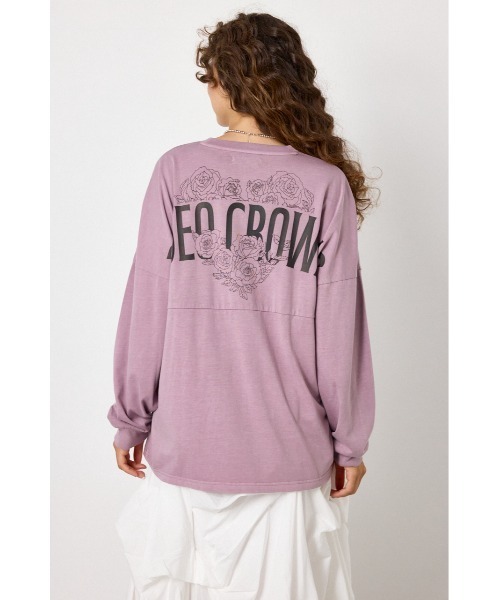 RODEO CROWNS WIDE BOWL(ロデオクラウンズワイドボウル)の「TCRロングスリーブTシャツ(Tシャツ/カットソー・レディース・ネイビー/オフホワイト/ピンク/ブラック・FREE)」の15枚目の写真