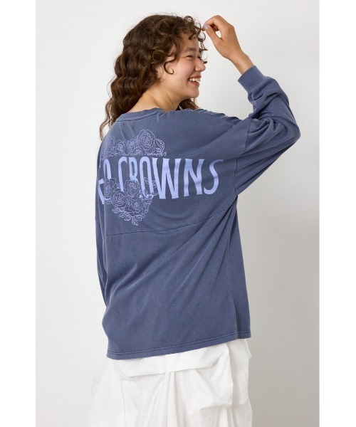 RODEO CROWNS WIDE BOWL(ロデオクラウンズワイドボウル)の「TCRロングスリーブTシャツ(Tシャツ/カットソー・レディース・ネイビー/オフホワイト/ピンク/ブラック・FREE)」の22枚目の写真