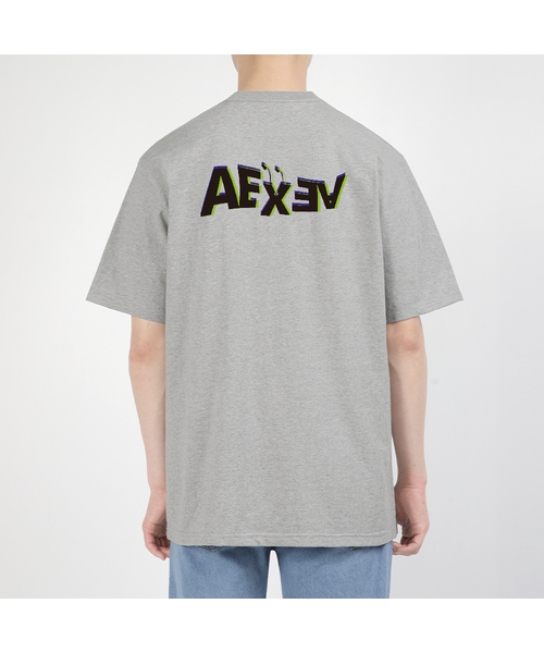 AEXEA(アクシー)の「ネオン XAN 半袖Tシャツ E04BRD_ABX10197(Tシャツ/カットソー・メンズ・グレー系その他/ホワイト/ブルー/ブラック・S/L/M/XL)」の1枚目の写真