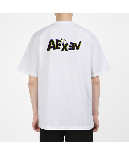 AEXEA(アクシー)の「ネオン XAN 半袖Tシャツ E04BRD_ABX10197(Tシャツ/カットソー・メンズ・グレー系その他/ホワイト/ブルー/ブラック・S/L/M/XL)」の2枚目の写真