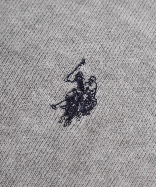 U.S. POLO ASSN.(ユーエスポロアッスン)の「【80】【U.S. POLO ASSN./ユーエスポロアッスン】ミラノリブ スウェットライク ニット/クルーネック/総針/チクチクしない/ユニセックス/レディース/メンズ(ニット/セーター・メンズ・ネイビー/アイボリー/グレー/モカ/ブラック・L/M)」の15枚目の写真