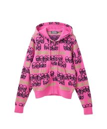 HYSTERIC GLAMOUR | SKULL STRIPE柄ジャカード パーカー(パーカー)