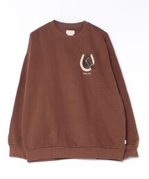 BRIXTON（ブリクストン）の「【BRIXTON/ブリクストン】EVIL EYE HORSESHOE OVERSIZED Crew（その他トップス）」
