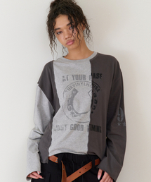 BLOCK UNBALANCE LS TEE(W) GREY