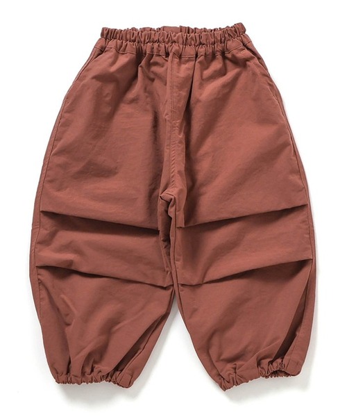 F.O.KIDS(エフオーキッズ)の「F.O.KIDS/エフオーキッズ パラシュートパンツ 10分丈 ナイロン キッズ こども服 男の子 女の子 アウトドア ストリート 2026秋冬(その他パンツ・キッズ・ブラック/ブラウン/ベージュ/カーキ・130/140/150/160)」の2枚目の写真