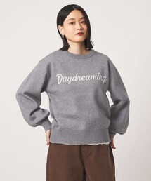 ダブルジャガード ロゴニット ‐ウォッシャブル‐ <A DAY IN THE LIFE>