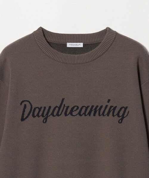 A DAY IN THE LIFE UNITED ARROWS(アデイインザライフユナイテッドアローズ)の「ダブルジャガード ロゴニット ‐ウォッシャブル‐ <A DAY IN THE LIFE>(ニット/セーター・レディース・ネイビー/グレー系/イエロー/モカ・FREE)」の13枚目の写真