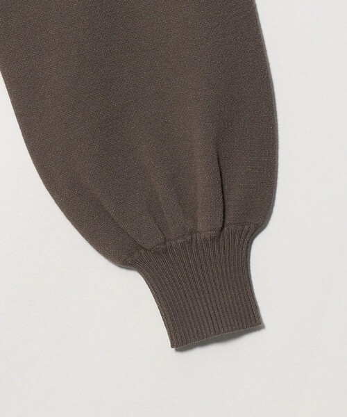 A DAY IN THE LIFE UNITED ARROWS(アデイインザライフユナイテッドアローズ)の「ダブルジャガード ロゴニット ‐ウォッシャブル‐ <A DAY IN THE LIFE>(ニット/セーター・レディース・ネイビー/グレー系/イエロー/モカ・FREE)」の14枚目の写真
