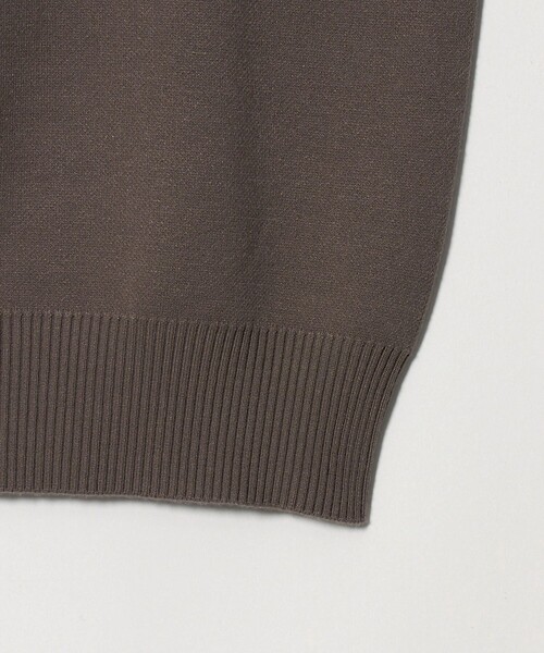 A DAY IN THE LIFE UNITED ARROWS(アデイインザライフユナイテッドアローズ)の「ダブルジャガード ロゴニット ‐ウォッシャブル‐ <A DAY IN THE LIFE>(ニット/セーター・レディース・ネイビー/グレー系/イエロー/モカ・FREE)」の15枚目の写真