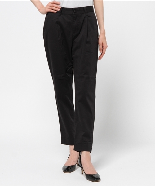 LBC（エルビーシー）の「16SS コットンポリウレタンスリムイージーパンツ （その他パンツ・レディース・ネイビー/ブラック/オフホワイト・MEDIUM/LARGE）」の2枚目の写真