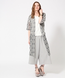 HARE | シフォンガウンシャツ七分袖(HARE)(シャツ/ブラウス)