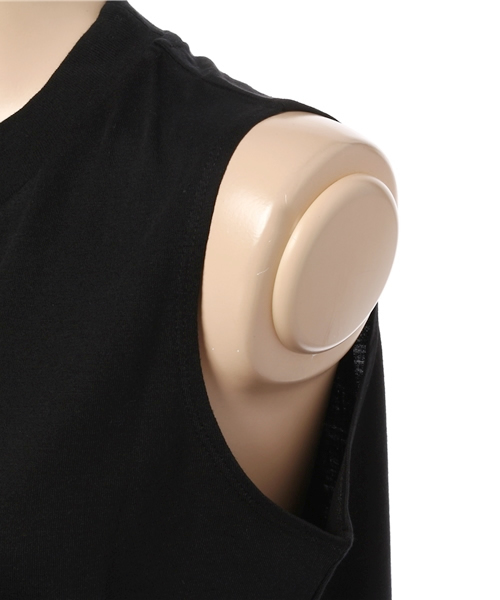 RODEO CROWNS WIDE BOWL（ロデオクラウンズワイドボウル）の「Message tank（タンクトップ・レディース・ホワイト/ブラック・SMALL/MEDIUM）」の6枚目の写真