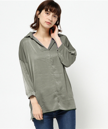 Denime | スキッパーとろみブラウス(シャツ/ブラウス)