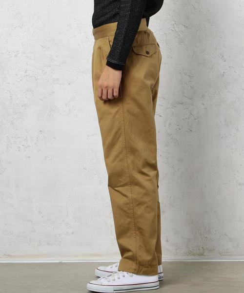 green label relaxing（グリーンレーベルリラクシング）の「STD GLR BELTED チノパンツ◆（チノパンツ・メンズ・ベージュ・LARGE/MEDIUM/SMALL）」の4枚目の写真