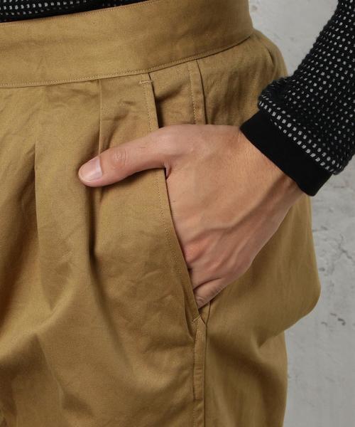 green label relaxing（グリーンレーベルリラクシング）の「STD GLR BELTED チノパンツ◆（チノパンツ・メンズ・ベージュ・LARGE/MEDIUM/SMALL）」の8枚目の写真