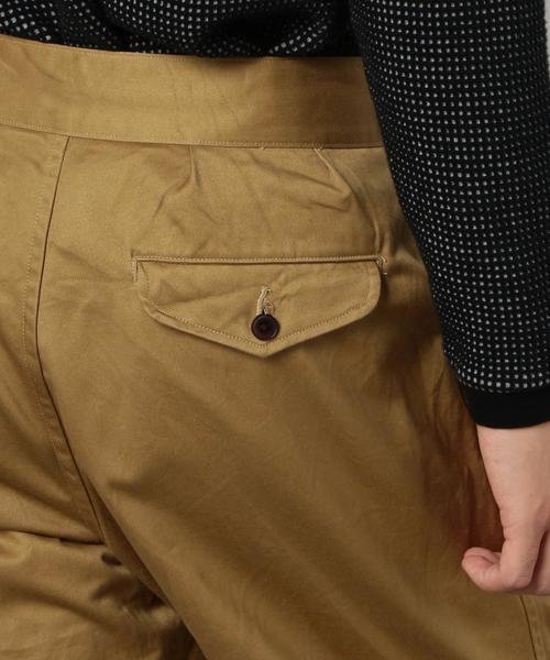 green label relaxing（グリーンレーベルリラクシング）の「STD GLR BELTED チノパンツ◆（チノパンツ・メンズ・ベージュ・LARGE/MEDIUM/SMALL）」の9枚目の写真