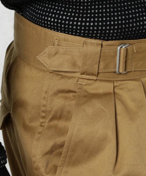 green label relaxing（グリーンレーベルリラクシング）の「STD GLR BELTED チノパンツ◆（チノパンツ・メンズ・ベージュ・LARGE/MEDIUM/SMALL）」の5枚目の写真
