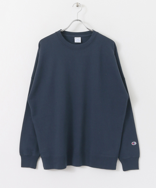 Champion（チャンピオン）の「Champion/チャンピオン　別注スウェットシャツ（スウェット・メンズ・ブラック/グレー/ネイビー・FREE）」の14枚目の写真