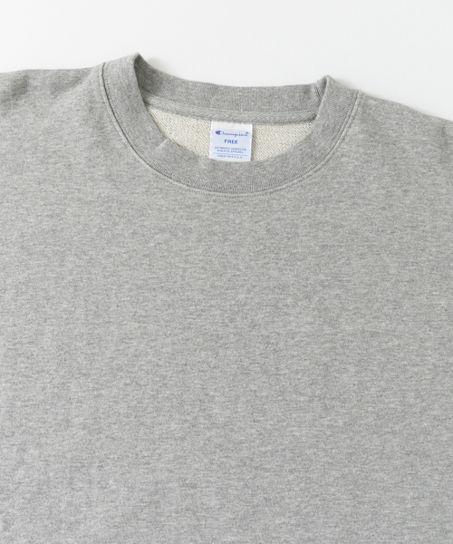 Champion（チャンピオン）の「Champion/チャンピオン　別注スウェットシャツ（スウェット・メンズ・ブラック/グレー/ネイビー・FREE）」の15枚目の写真