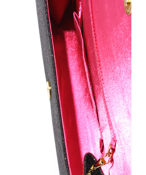 ROSE BUD（ローズバッド）の「(LL ACCESSORIES)RAME CLUTCH BAG[結婚式＆パーティー]（クラッチバッグ・レディース・ブラック/ゴールド/ダークブラウン/ホワイト/シルバー/ゴールド系その他・ONE SIZE）」の13枚目の写真