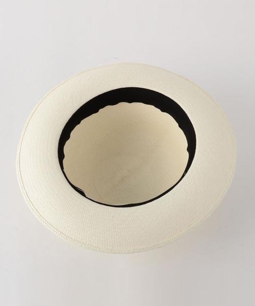 KIJIMA TAKAYUKI（キジマ　タカユキ）の「＜KIJIMA TAKAYUKI(キジマ タカユキ)＞ PANAMA HAT 3 ◆（ハット・メンズ・オフホワイト・2/3）」の5枚目の写真