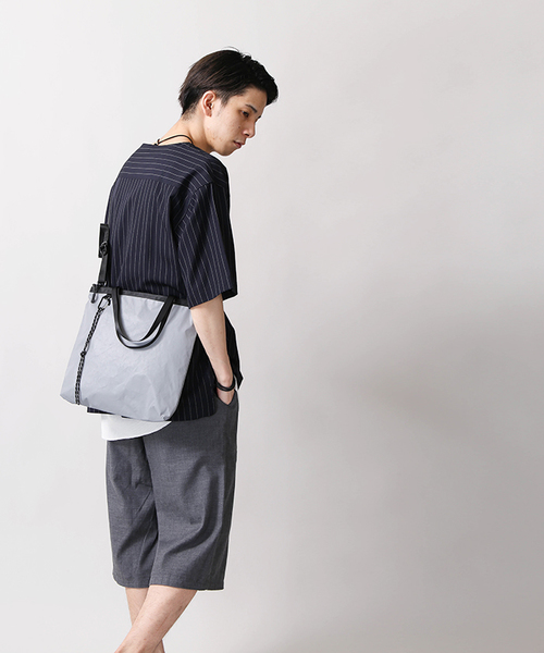 WEGO(ウィゴー)の「WEGO/イージーサコッシュ(ショルダーバッグ・メンズ・ブラック系その他/ブラック/ライトグレー・FREE)」の18枚目の写真