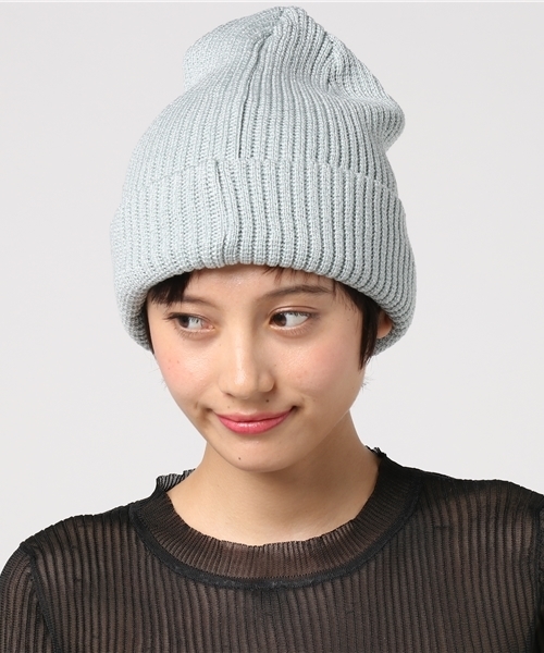 WEGO（ウィゴー）の「WEGO/ラメニットキャップ（ニットキャップ/ビーニー）」 WEAR