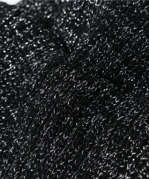 WEGO（ウィゴー）の「WEGO/ラメニットキャップ（ニットキャップ/ビーニー・レディース・グレー/グリーン/ピンク/オレンジ/その他1/シルバー・FREE）」の7枚目の写真