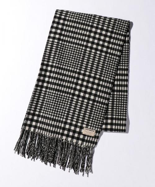 BEAUTY&YOUTH UNITED ARROWS カシミヤストール チェック チェック ストール