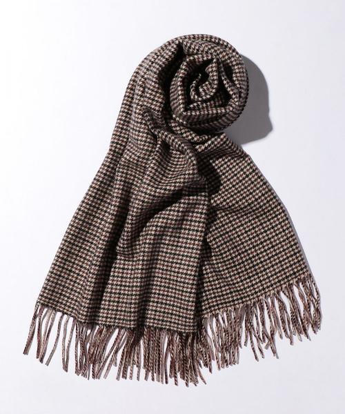 BEAUTY&YOUTH UNITED ARROWS カシミヤチェックストール BEAUTY&YOUTH UNITED ARROWS（ビューティーアンドユース