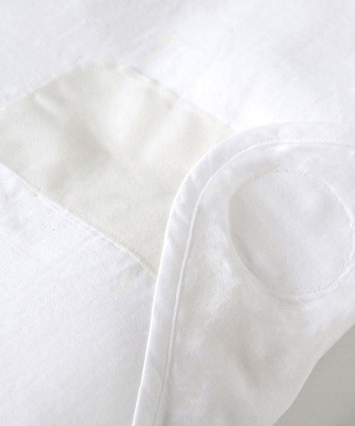 10mois（ディモワ）の「【10mois(ディモワ) 】たまごマットおくるみCLOUD（おくるみ・キッズ・ホワイト×シルバー・ONE SIZE）」の10枚目の写真