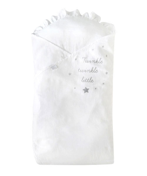 10mois（ディモワ）の「【10mois(ディモワ) 】たまごマットおくるみCLOUD（おくるみ・キッズ・ホワイト×シルバー・ONE SIZE）」の14枚目の写真