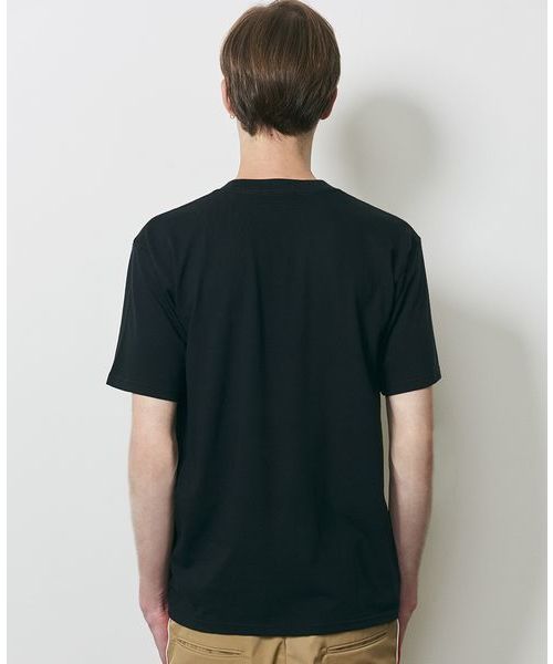 CLANE（クラネ）の「クラネペタルパックTシャツ（Tシャツ/カットソー・メンズ・ホワイト/ブラック・1/2）」の9枚目の写真