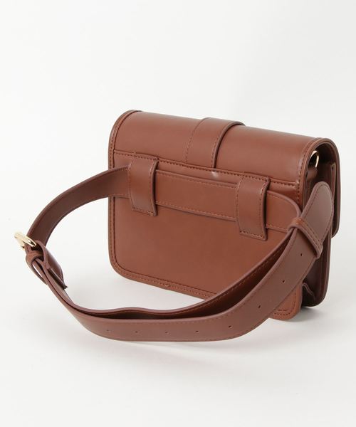 MOUSSY（マウジー）の「MONOGRAM 3WAY POCHETTE（ショルダーバッグ・レディース・ブラウン系その他/ブラック系その他・FREE）」の6枚目の写真