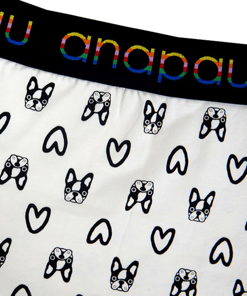 anapau(アナパウ)の「<anapau/アナパウ> ボクサーパンツ(ボクサーパンツ・メンズ・ホワイト/カーキ/グレー/マルチ/グレー系その他/オリーブ/グリーン/ネイビー/チャコールグレー/ピンク/ホワイト系その他/グレー系その他2/マスタード/ターコイズブルー/レッド/オレンジ・M/L)」の3枚目の写真
