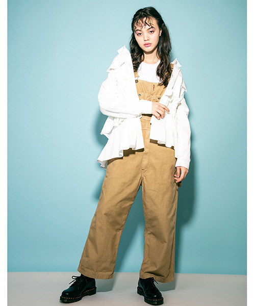 Candy Stripper（キャンディストリッパー）の「RANDOM FRILL シャツ（シャツ/ブラウス・レディース・ホワイト/ブラック/インディゴブルー・2）」の9枚目の写真