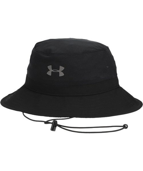 UNDER ARMOUR（アンダーアーマー）の「メンズトレーニングキャップ / アーマーベントウォリアーバケット（キャップ・メンズ・ブラック/ライトカーキ・ONESIZE）」の2枚目の写真