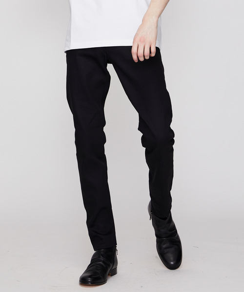 JOHN LAWRENCE SULLIVAN（ジョンローレンスサリバン）の「【JOHN LAWRENCE SULLIVAN】テーパードデニムパンツ（デニムパンツ・メンズ・ブラック/ブルー・44/42）」の14枚目の写真